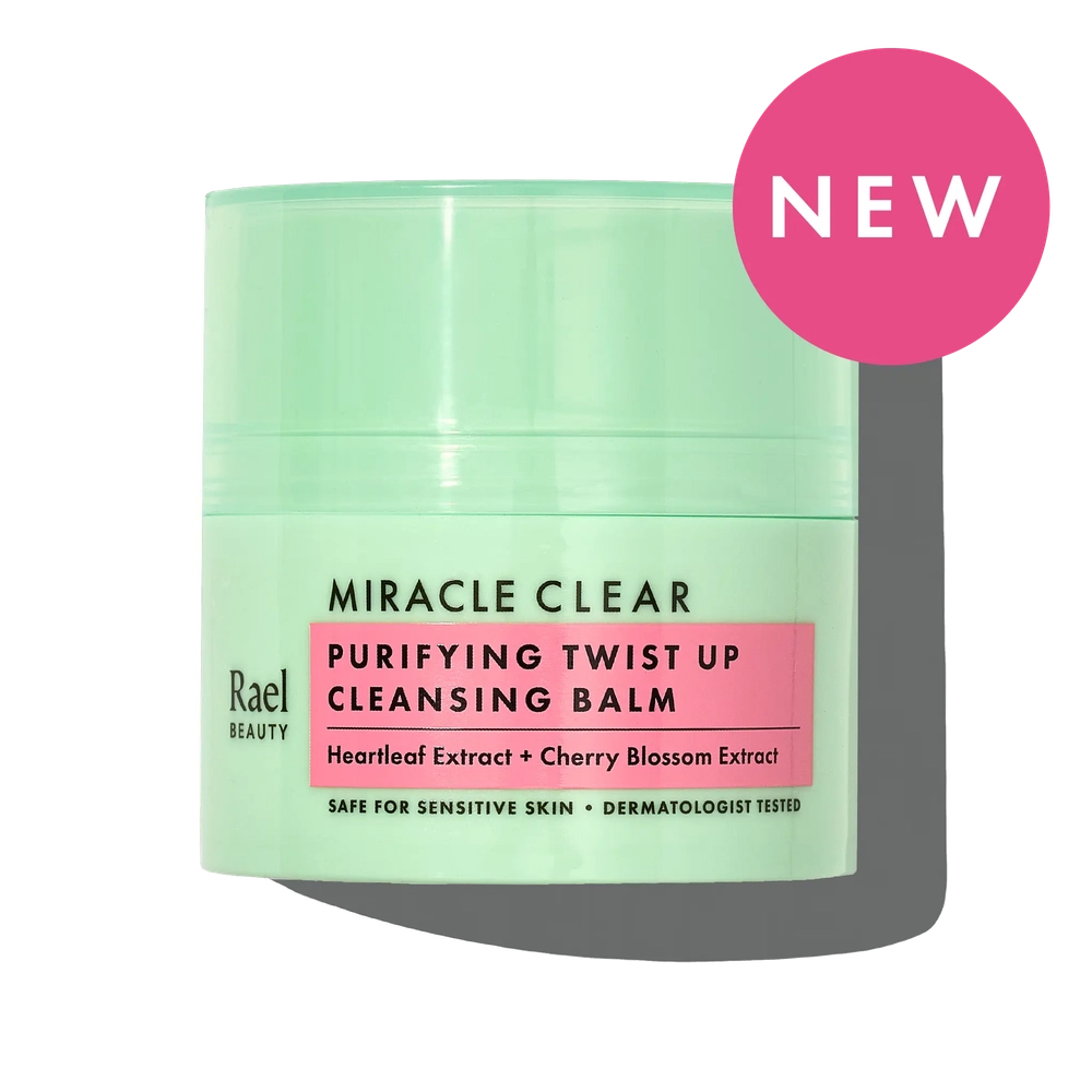 Miracle Clear Purifying Twist Up Cleansing Balm, green jar